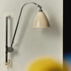 Bestlite BL5 Wall Lamp, soft white semi matt/chrome