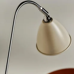 Bestlite BL5 Wall Lamp, soft white semi matt/chrome