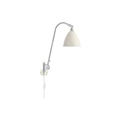 Bestlite BL6 Wall Lamp, soft white semi matt/chrome