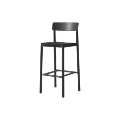 Betty TK15 Bar Chair, black lacquered ash/black