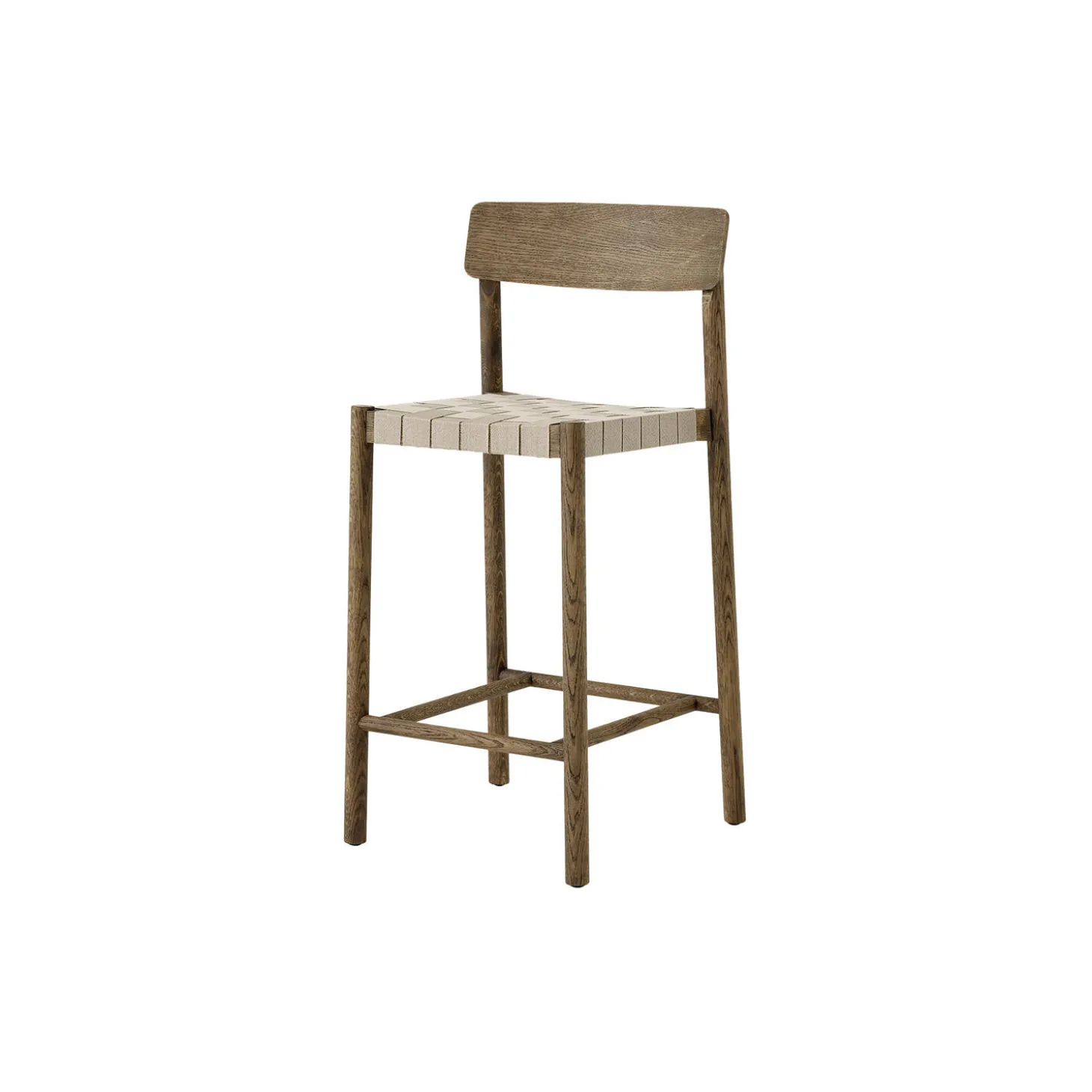 Betty TK12 Counter Chair, smoked oiled oak/natural