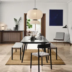 Betty TK1 spisebordsstol, black/linen