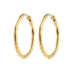 BETWEEN hoops, guldbelagt