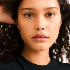 BETWEEN øreringe, guldbelagt