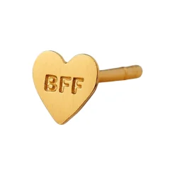 BFF Earring Single, gold