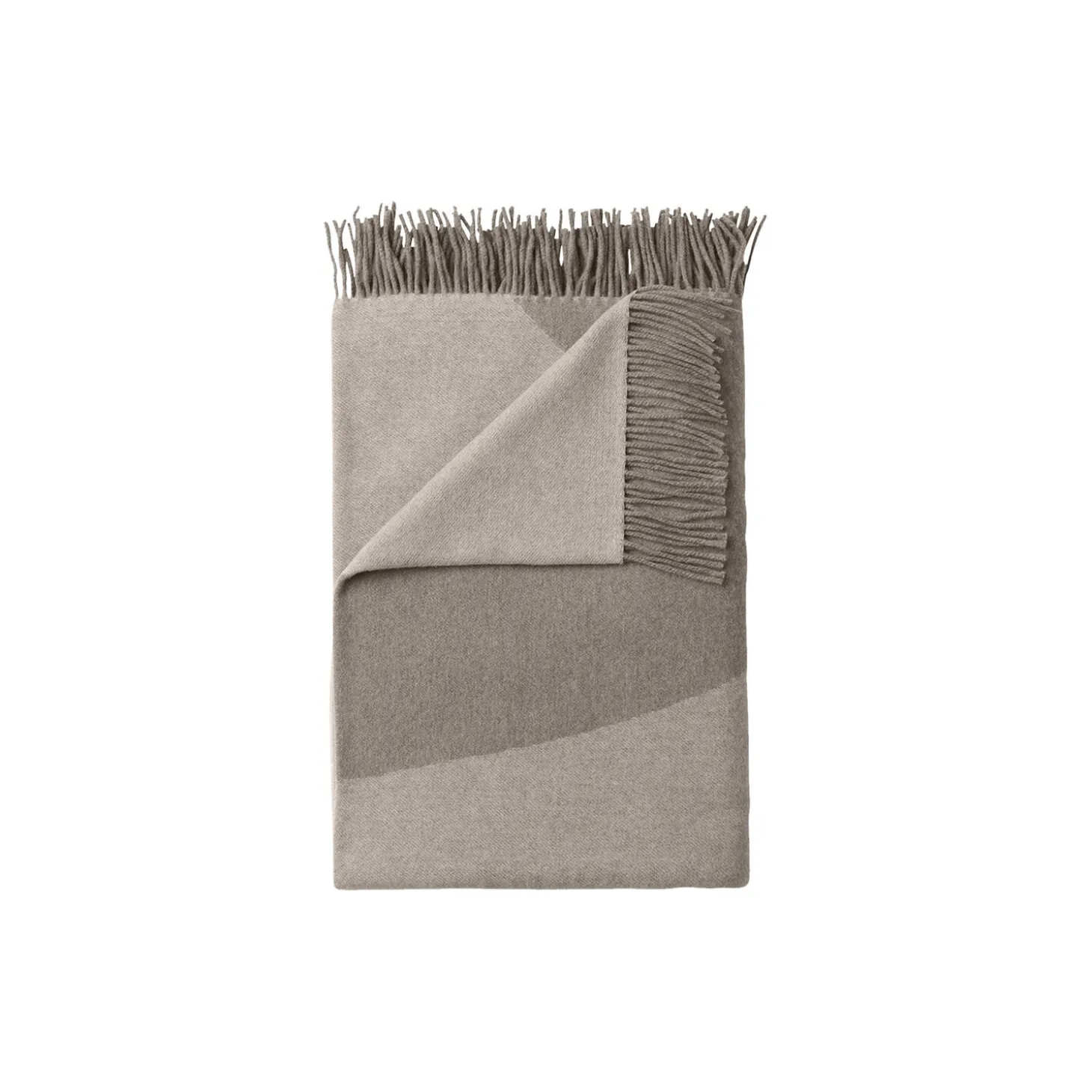 BIG LOTUS Throw, shades of brown