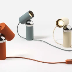 Bilboquet bordlampe, sage