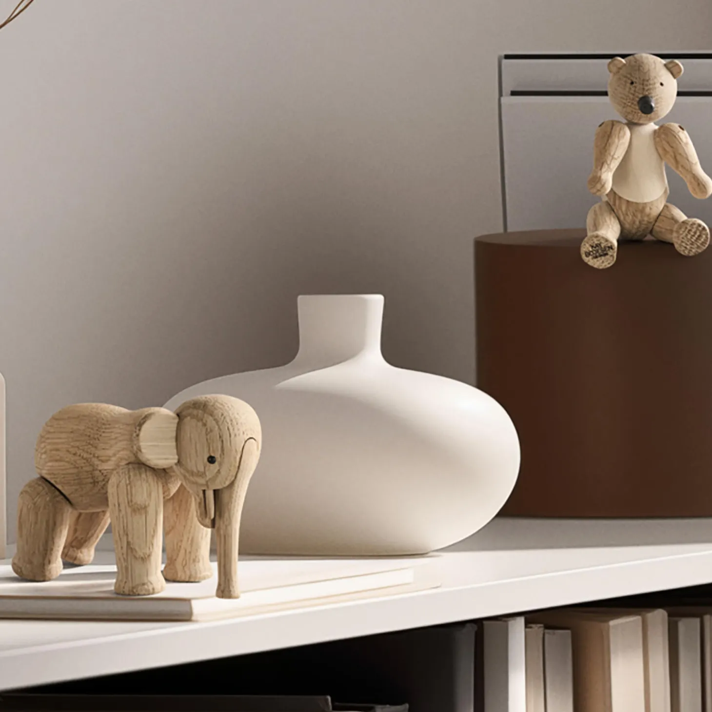 Bjørn liliput eg/ahorn