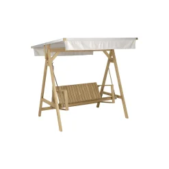 BK17 A-ramme til BK13 hængesofa, ubehandlet teak/canvas 5453