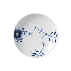 Blå Mega Riflet moderne tallerken Ø 20 cm