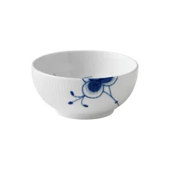 Blå Mega Riflet skål 47 cl