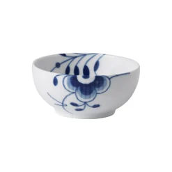 Blå Mega Riflet skål 24 cl