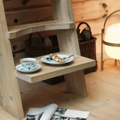 Blå Mega Riflet tallerken Ø 22 cm, Nr. 6