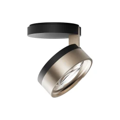 BLADE C1+ SLIM loftlampe, matt black/satin gold