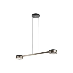 BLADE S2 SLIM pendel, matt black/satin gold