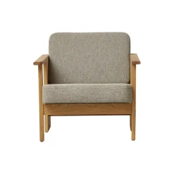 Block Lounge Chair, oak/hallingdal 65