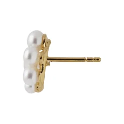 Bloom Pearl Berries Earring Single, gold