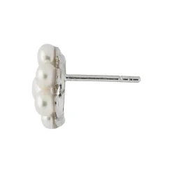 Bloom Pearl Berries Earring Single, silver