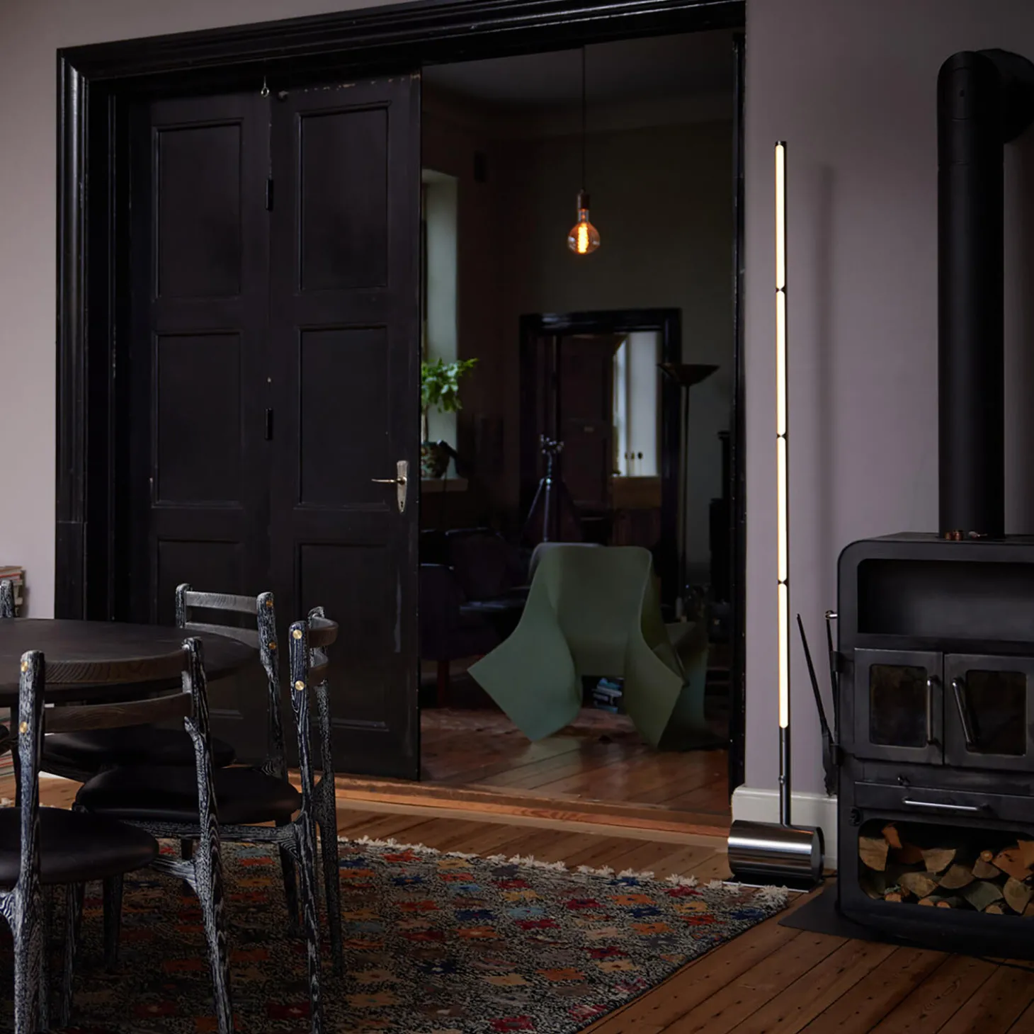 Bloomsbury Floor Lamp, steel