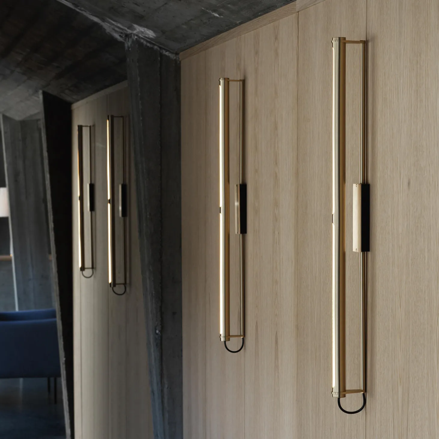 Bloomsbury Wall Lamp Hardwired, brass