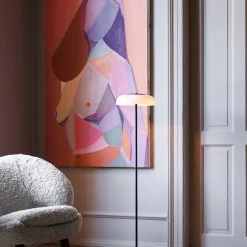 Blossi Floor Lamp, black/opal