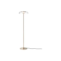 Blossi Floor Lamp, nordic gold/clear