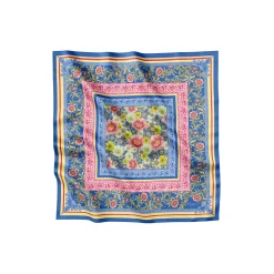 Blue Rose Garden silketørklæde