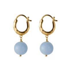 BlueSkyØreringe, forgyldt