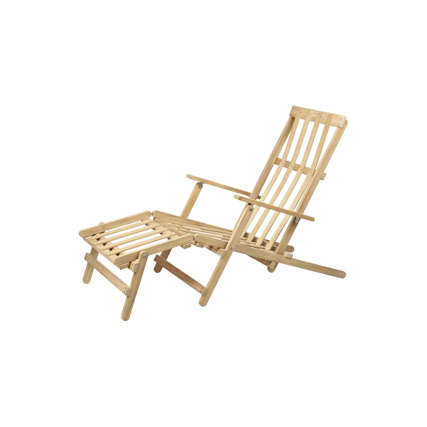 BM5565 dækstol med fodstøtte inkl. hynde