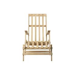 BM5565 dækstol med fodstøtte inkl. hynde