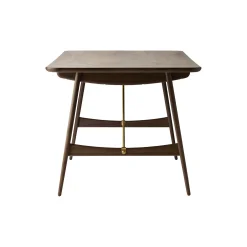 BM1160 Jagtbordet spisebord, olieret valnød/stål