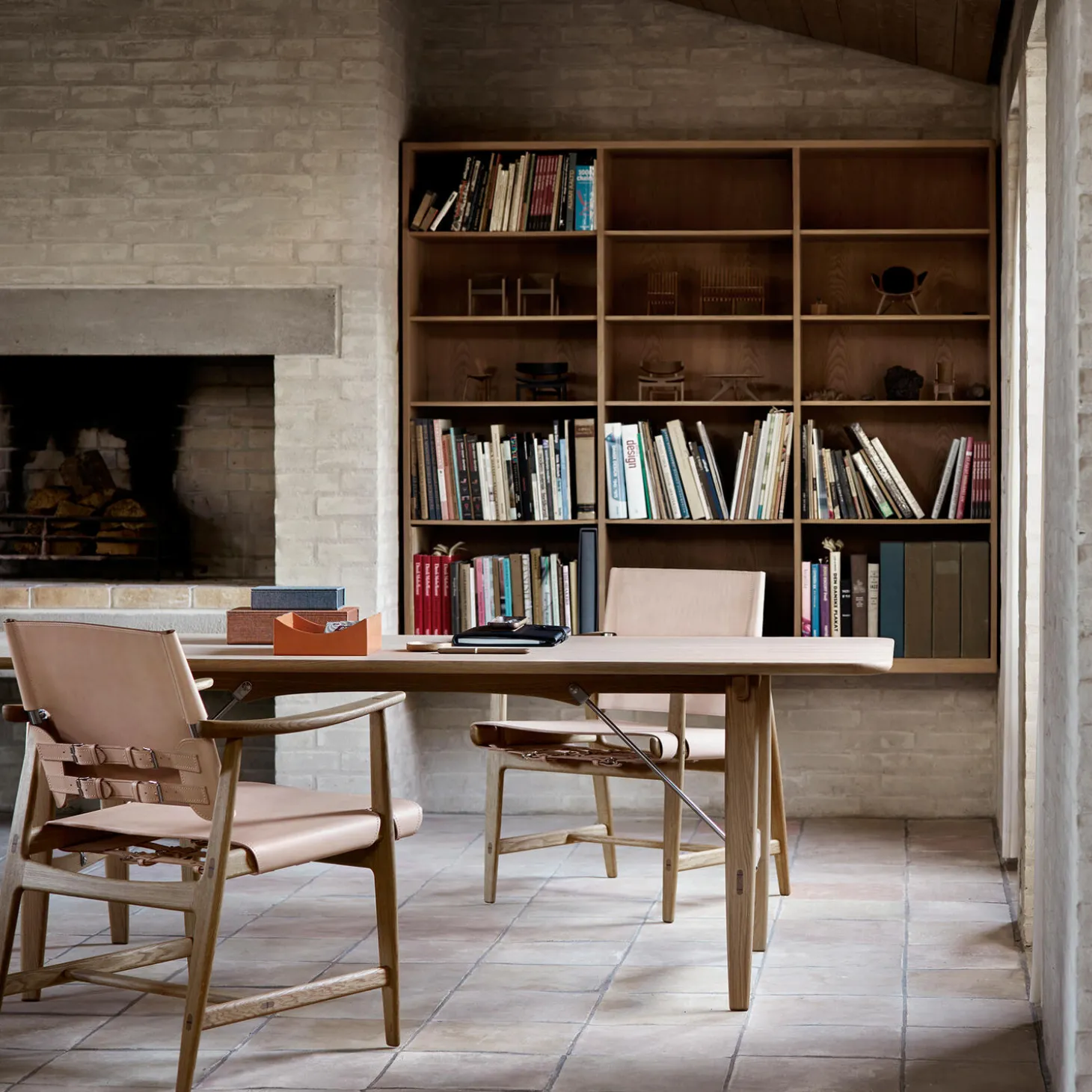 BM1106 Jægerstolen, olieret eg/natur