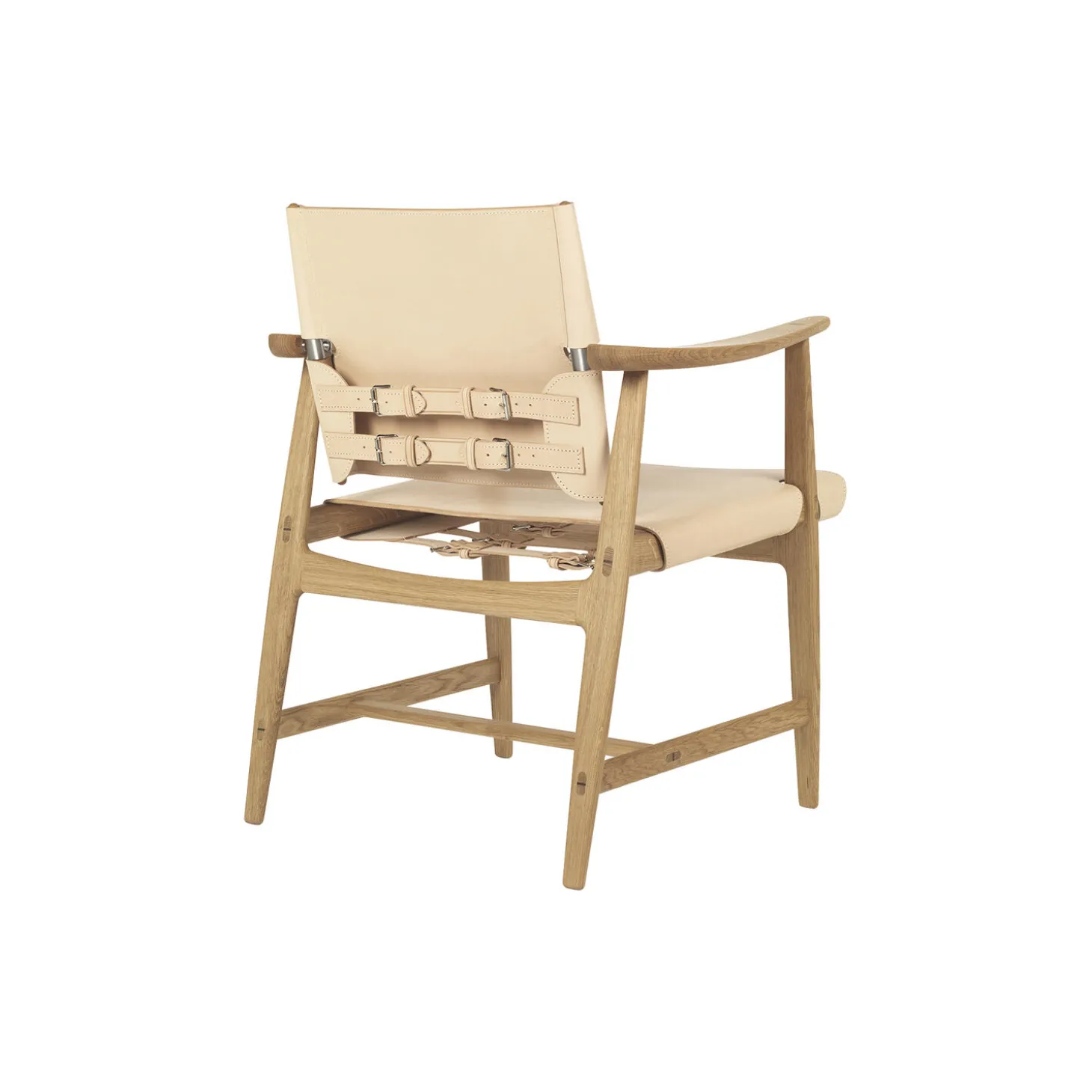 BM1106 Jægerstolen, olieret eg/natur