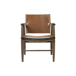 BM1106 Jægerstolen, olieret valnød/cognac