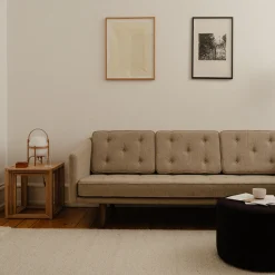 BM375 Nesting Tables, light oiled oak