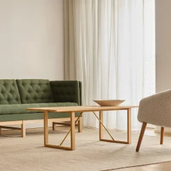 BM67 sofabord, lysolieret eg