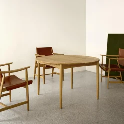 BM0121 spisebord, olieret eg