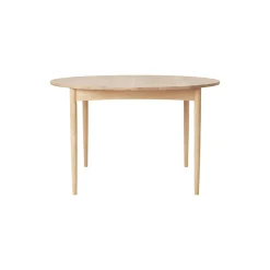 BM0121 spisebord, sæbebehandlet eg