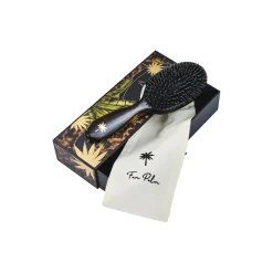 Boar- & Nylon børste medium, tortoise shell