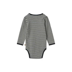 Body L/S Berti, navy rib stripe