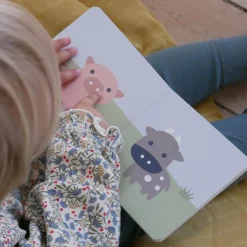 Bog med dyr, multi colour