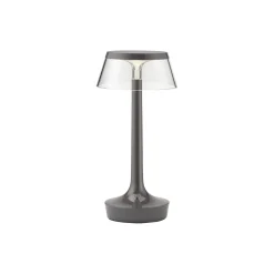Bon Jour Unplugged Table Lamp, stormy grey
