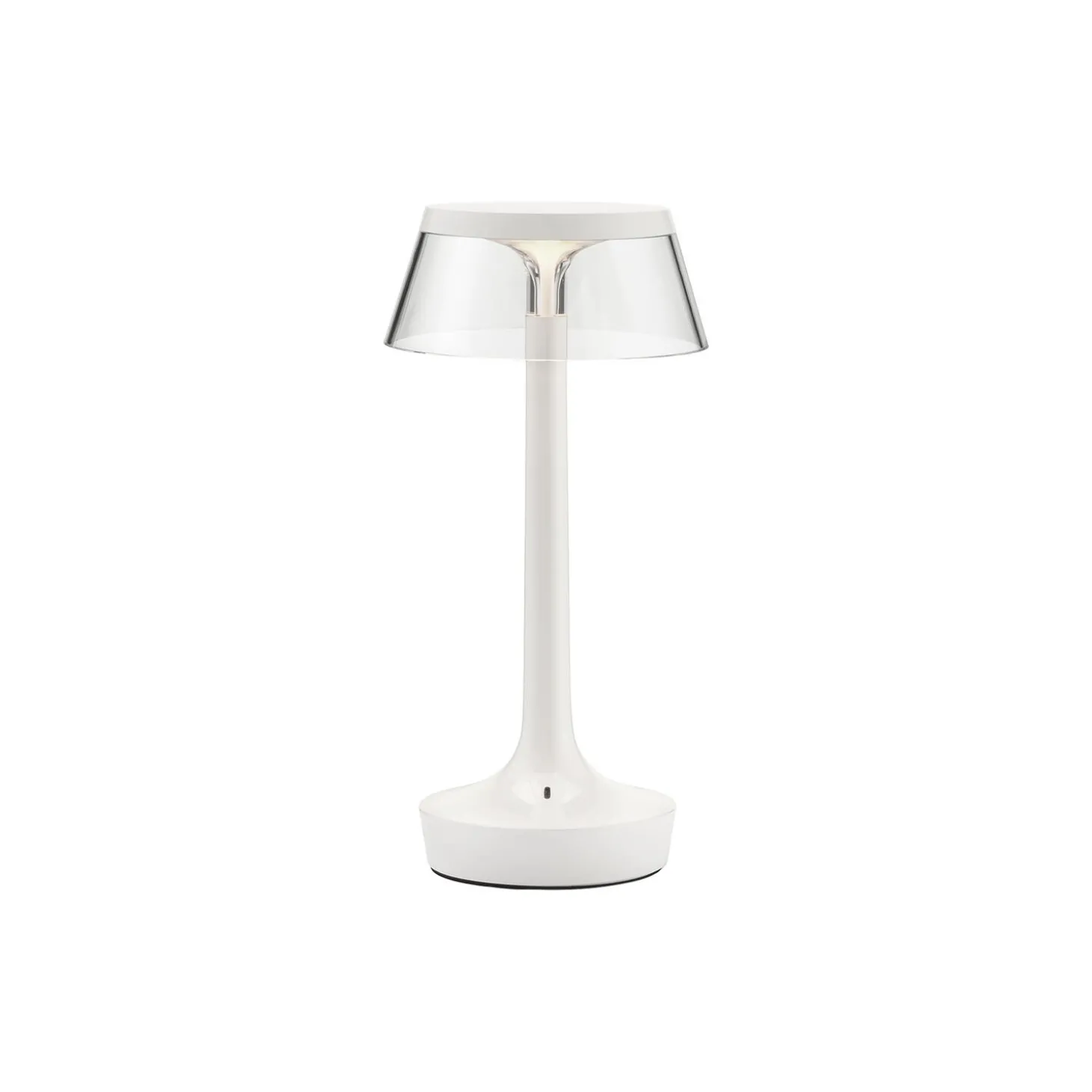 Bon Jour Unplugged Table Lamp, almost white