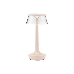 Bon Jour Unplugged Table Lamp, french rose