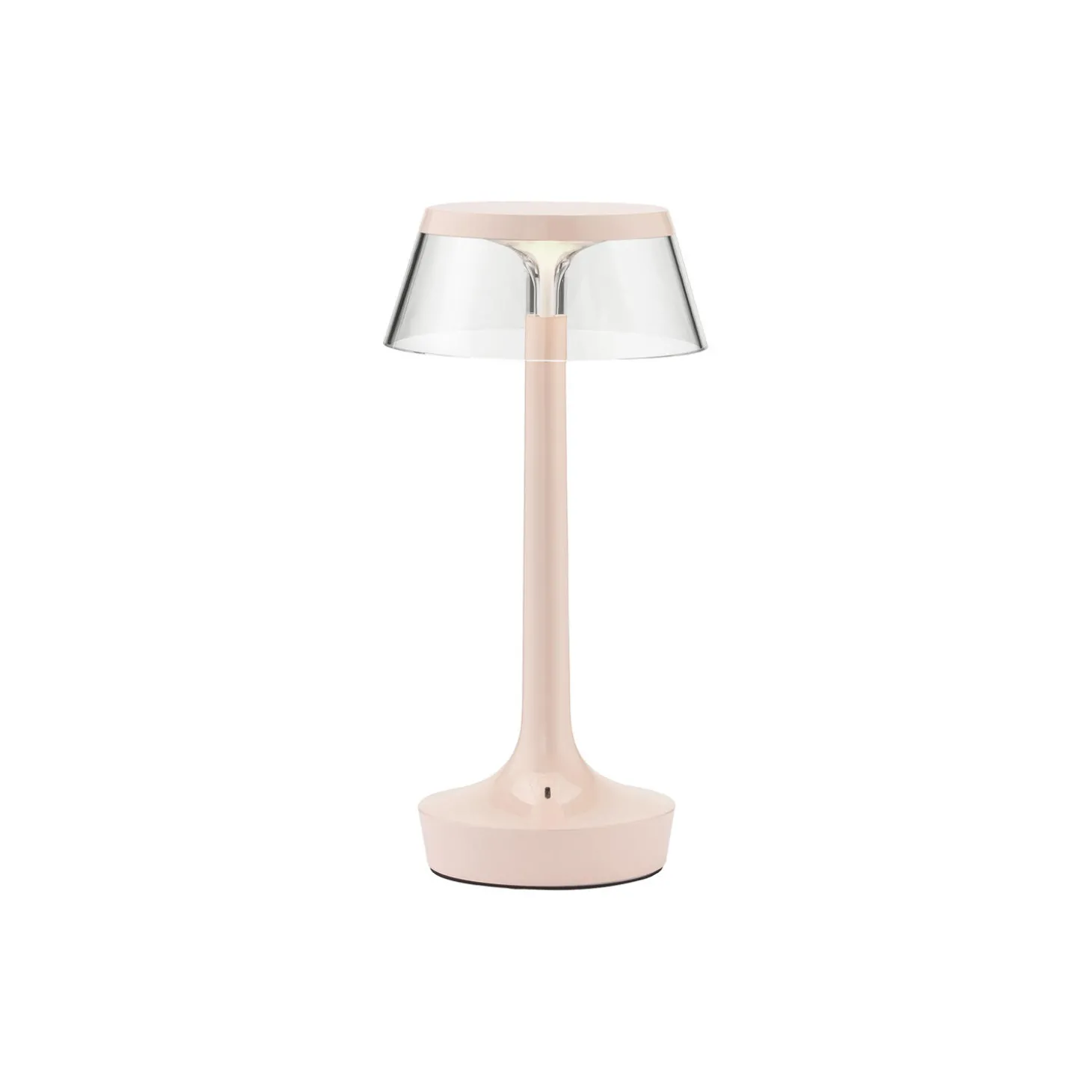 Bon Jour Unplugged Table Lamp, french rose