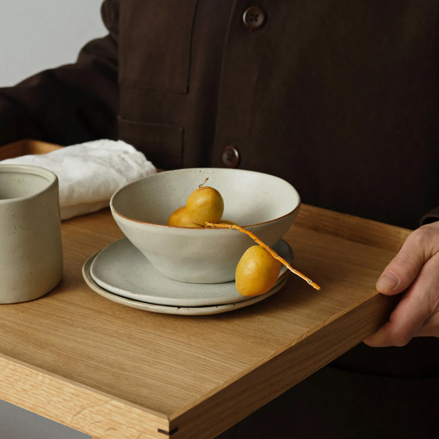 Bon Wooden Tray Large, oak