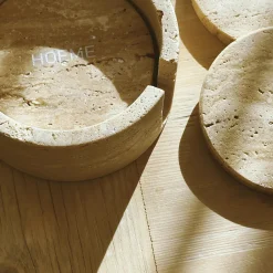 Bordskånere 4 stk., sand