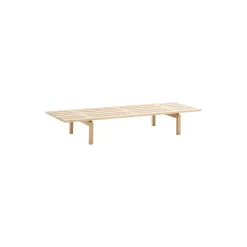 BPS117 Bedframe, untreated oak