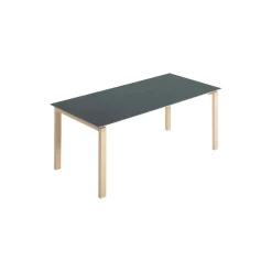 BPS175 Table, untreated oak/4166 charcoal