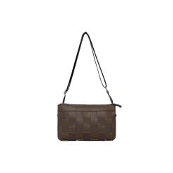 Braided Cross-Body, chocolate brown